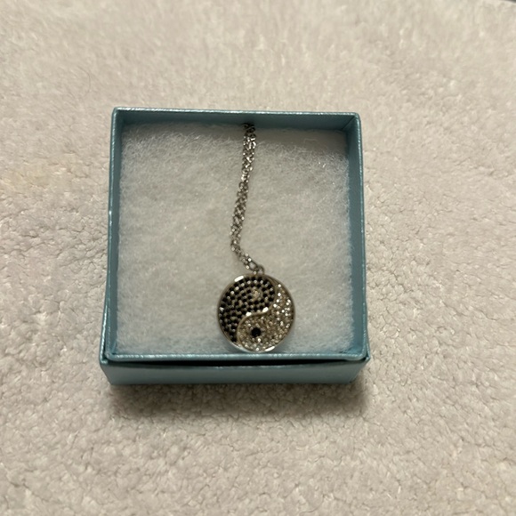 Touchstone Crystal Yin Yang Necklace - Picture 1 of 3